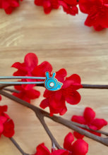 Load image into Gallery viewer, Blue MINI Seelie Enamel Pin