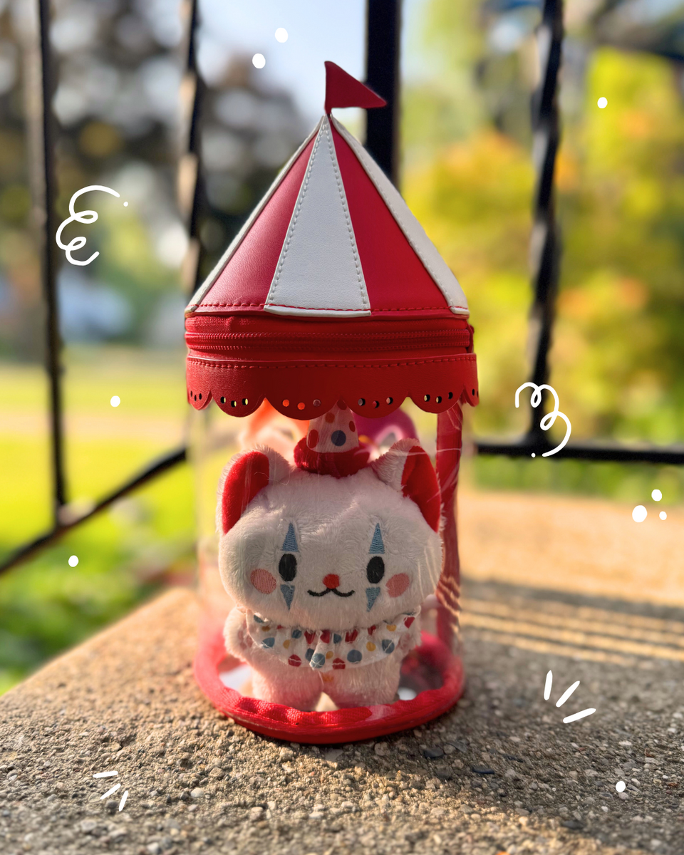 Circus Tent Plush Display Bag – Lucky Cat Market