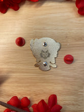 Load image into Gallery viewer, Deer Anime Pirate Enamel Pin Back