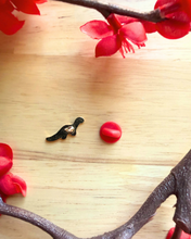 Load image into Gallery viewer, Brachiosaurus Dino Nugget Mini Pin