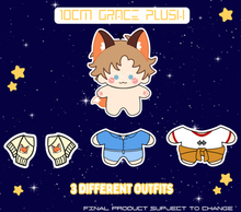 Load image into Gallery viewer, Grace Plush with 3 different outfits