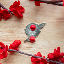 Load image into Gallery viewer, Hak Enamel Pin Back