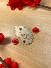 Load image into Gallery viewer, Haku Enamel Pin Back