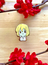 Load image into Gallery viewer, Howl- Blonde Hair Enamel Pin