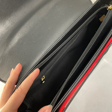 Load image into Gallery viewer, Lucky Ita Bag Red & Black Inside Zipper Pocket