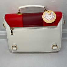 Load image into Gallery viewer, Lucky Ita Bag Red & White Back