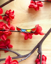 Load image into Gallery viewer, Scallop Primary Colors Mini Pin