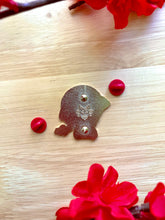 Load image into Gallery viewer, Sophie- Brown Hair Enamel Pin Back