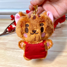 Load image into Gallery viewer, Tater Tot Plush Without Glasses Keychain