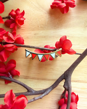 Load image into Gallery viewer, Triangle Flag Mini Pin