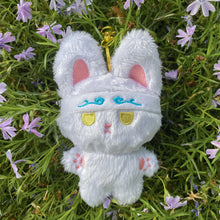 Load image into Gallery viewer, White Bunny Keychain Plush