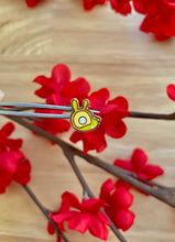 Load image into Gallery viewer, Yellow MINI Seelie Enamel Pin