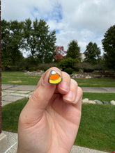 Load image into Gallery viewer, Candy Corn Mini Pin
