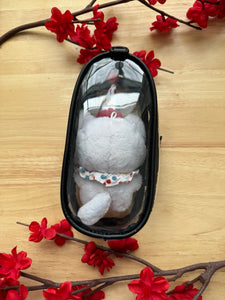 Cat Plush Display Bag with plush back