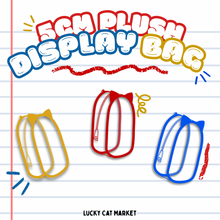 Load image into Gallery viewer, SMALL Plush Display Keychain Bags
