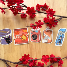 Load image into Gallery viewer, Fantasy Food Stickers
