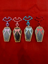 Load image into Gallery viewer, Alien Stage- Wooden Coffin Charms

