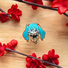 Load image into Gallery viewer, Halloween Miku Enamel Pin
