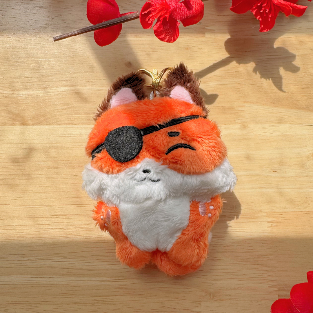 Hua Cheng - Fox Keychain Plush – Lucky Cat Market