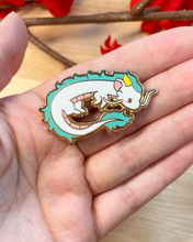 Load image into Gallery viewer, Haku Enamel Pin
