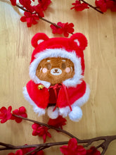 Load image into Gallery viewer, Red Snow Plush Cape
