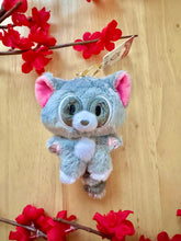 Load image into Gallery viewer, Mako - Raccoon Keychain Plush
