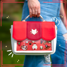 Load image into Gallery viewer, Lucky Ita Bag Red &amp; White
