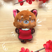 Load image into Gallery viewer, Poppy - Red Panda Keychain Plush
