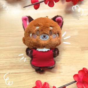 Poppy - Red Panda Keychain Plush