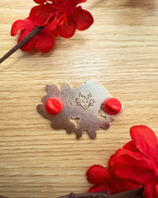 Load image into Gallery viewer, Racing Miku Enamel Pin Back
