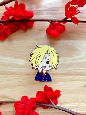 Sanji Enamel Pin