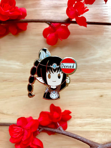 Shadow Heart Pin Lucky Cat Market