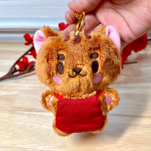 Load image into Gallery viewer, Tater Tot Plush Without Glasses Keychain
