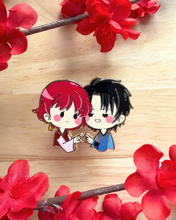 Load image into Gallery viewer, Princess and Thunder Beast Couple Enamel Pin
