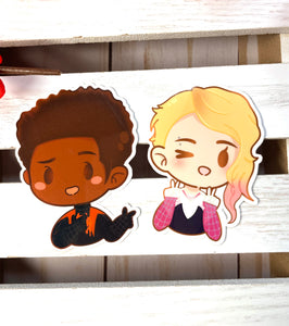 Gwen & Miles Sticker