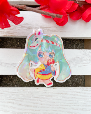 Summer Festival Miku Sticker